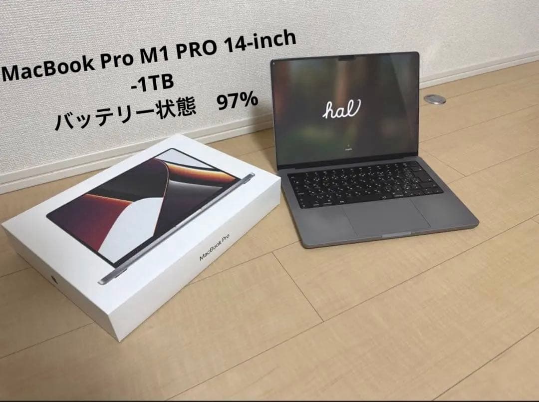 MacBook本体 MacBookPro14 2021 M1Pro 1TB
