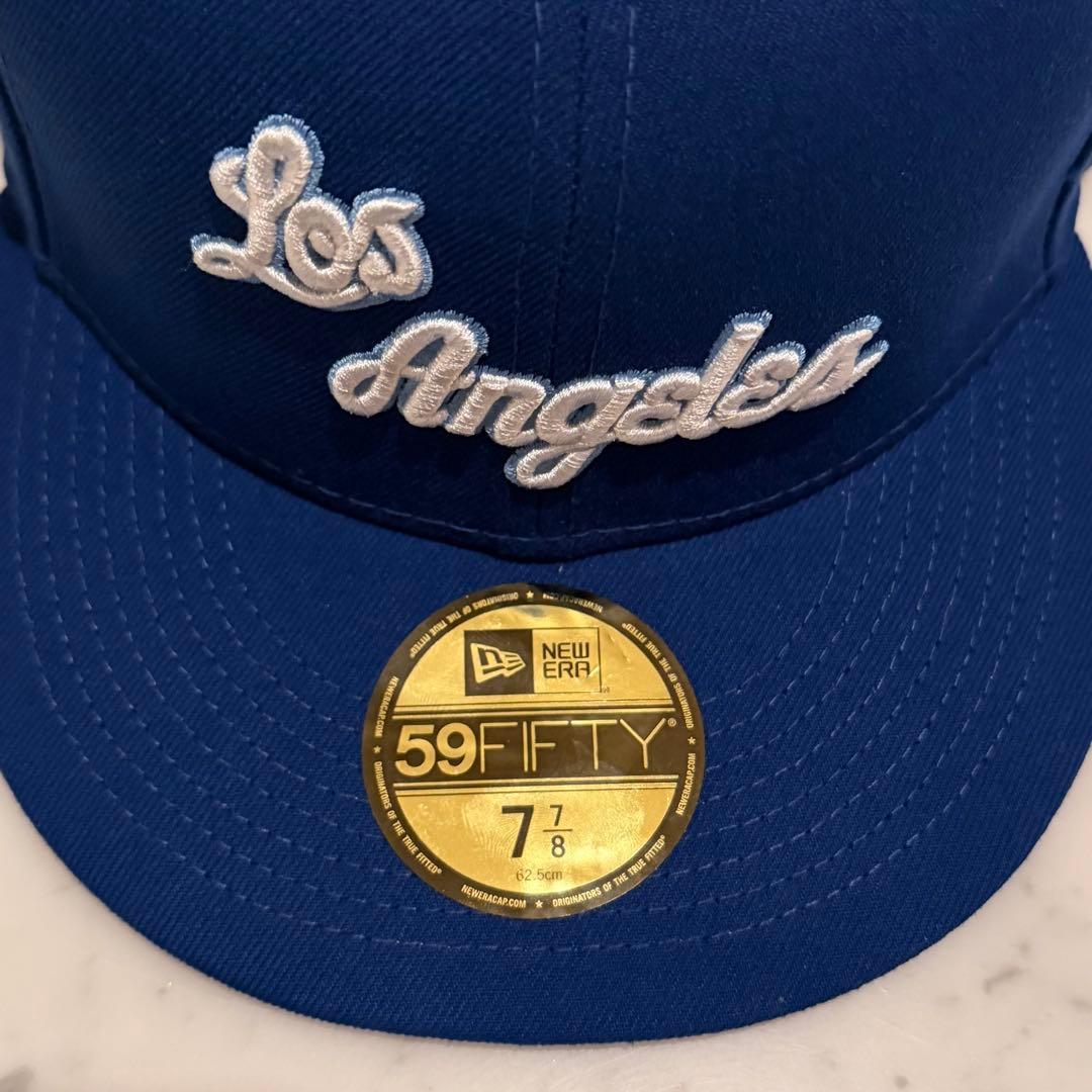 New Era 59FIFTY HWC レイカーズ ブルー 7 7/8 NBA