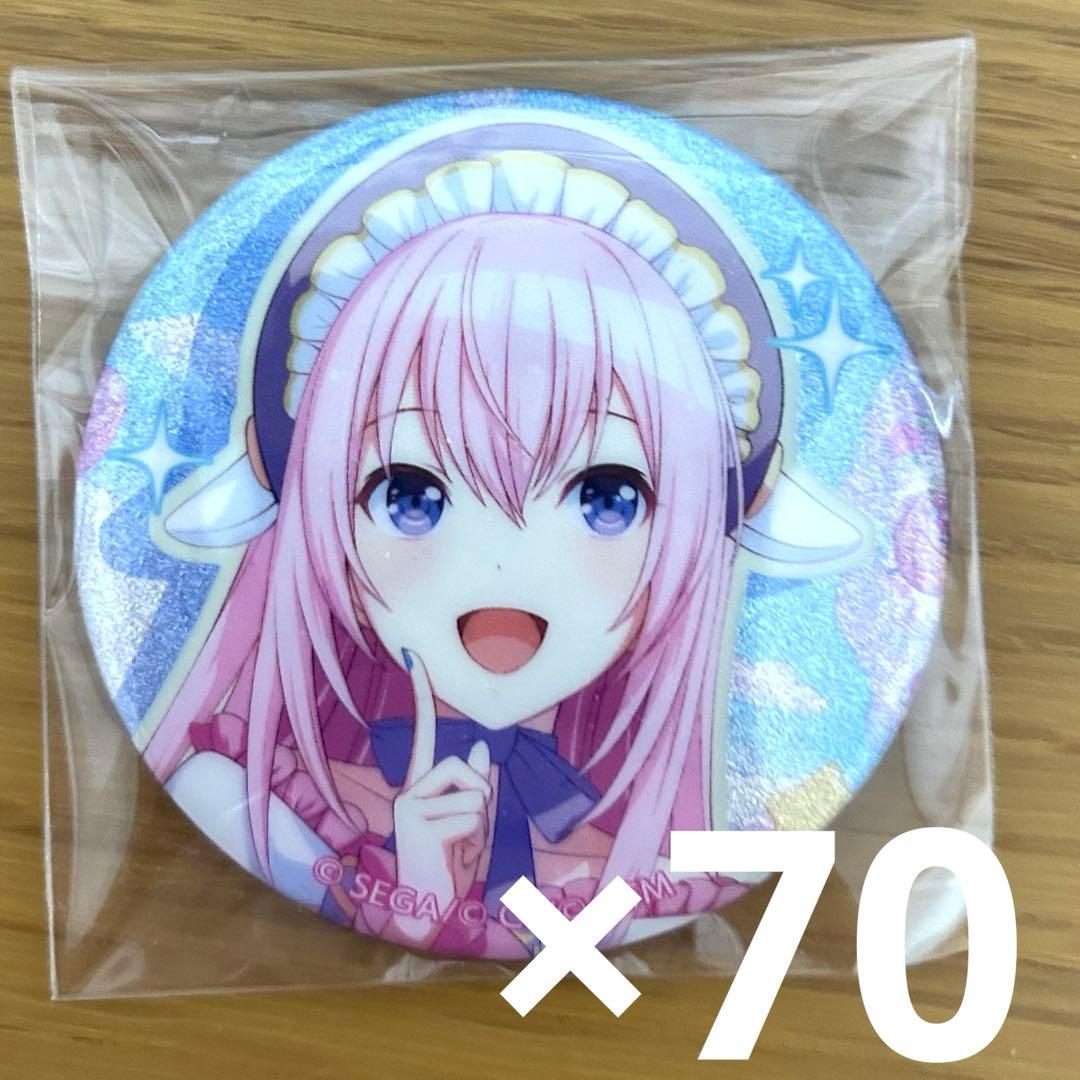 巡音ルカ プロセカ 43B グリッター缶バッジ