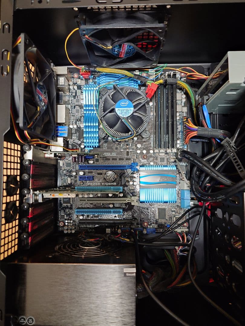 自作PC i7-2700K ASUSマザーボード メモリ16GB