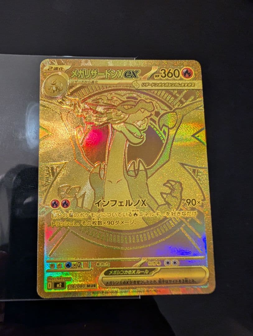 メガリザードンX EX トレーディングカード