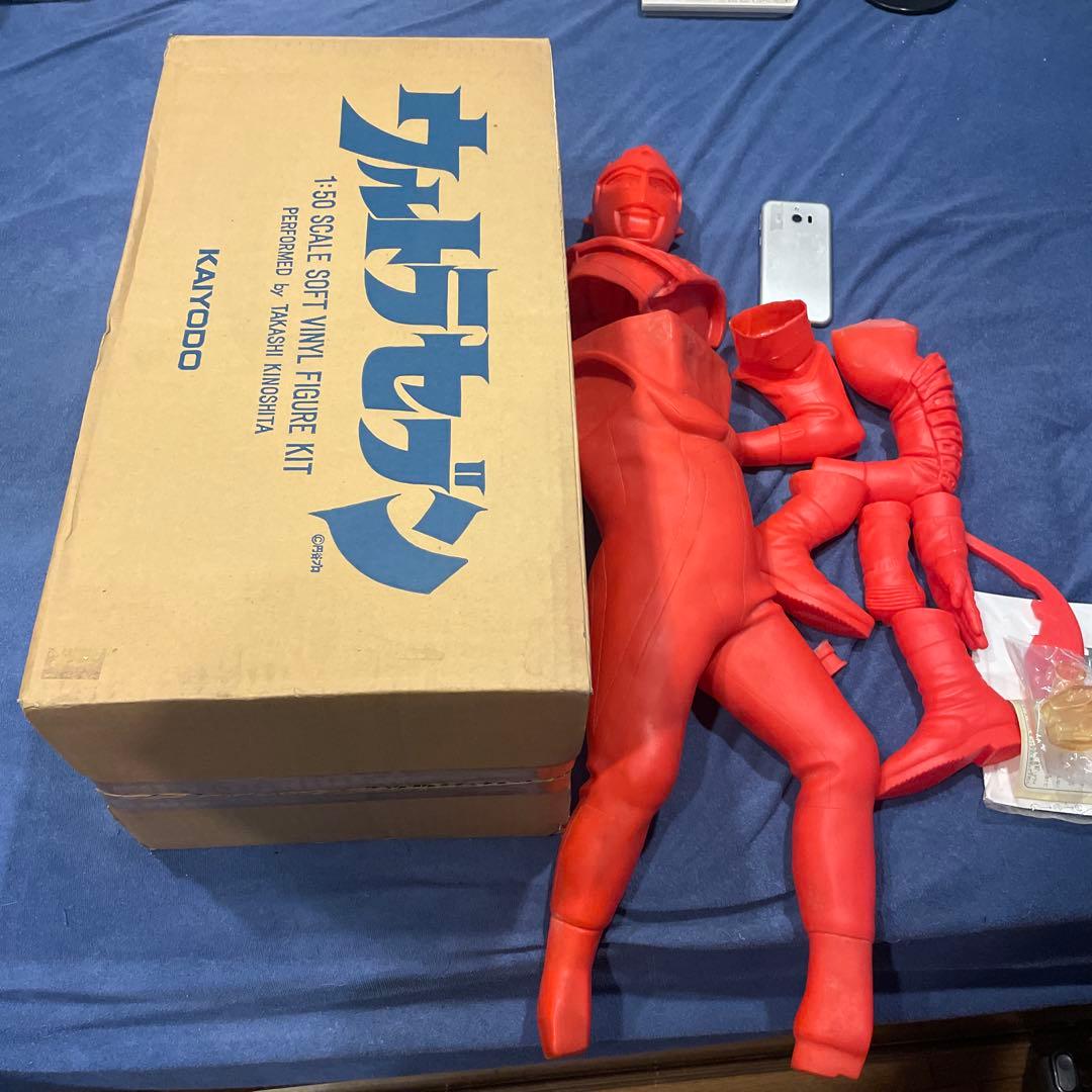 ウルトラセブン　スケールビニールフィギュアキット　ビッグサイズ