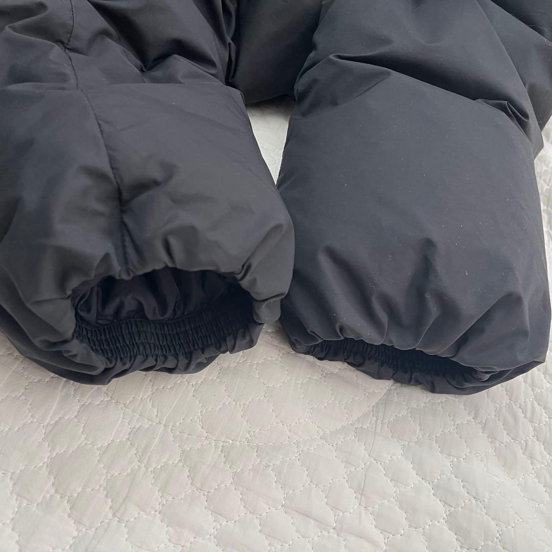 ナンガNANGAスタンドカラーダウンジャケットブラックM