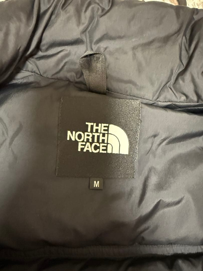 THE NORTH FACE ダウンジャケット ピンク/黒 M ヌプシ