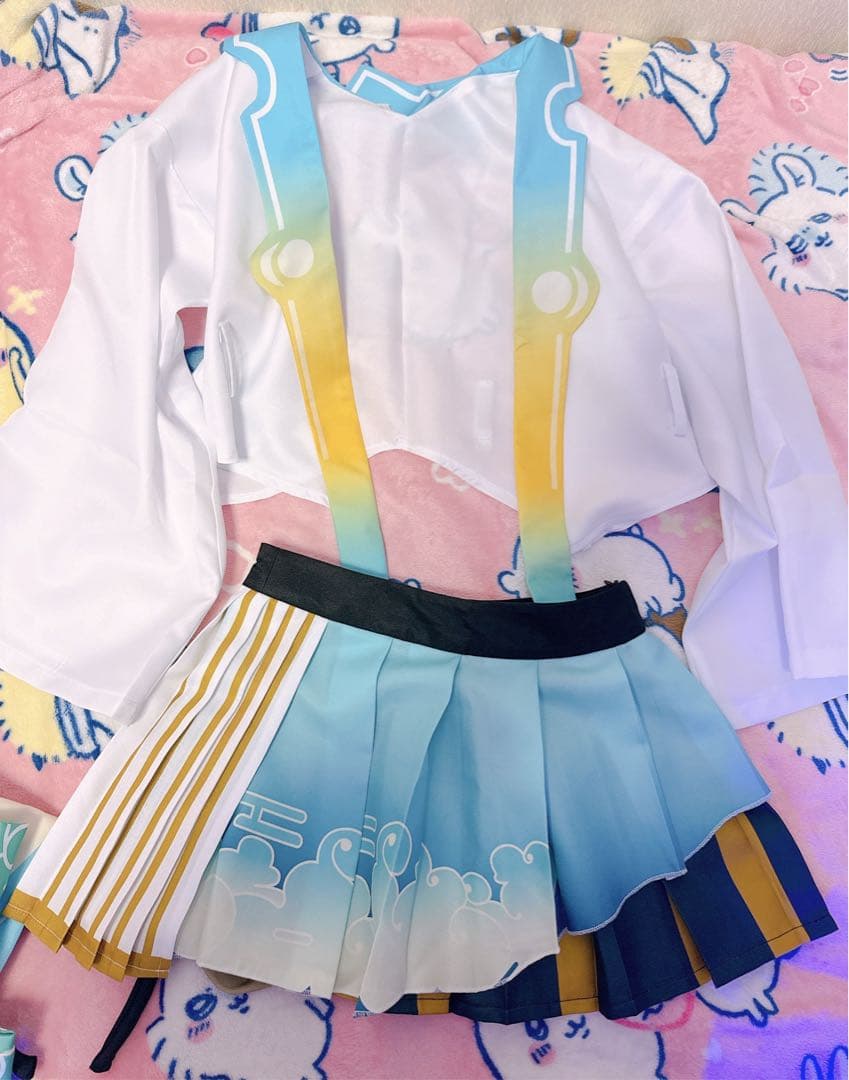 成*実様 ホロライブ 風真いろは コスプレ衣装 フルセット