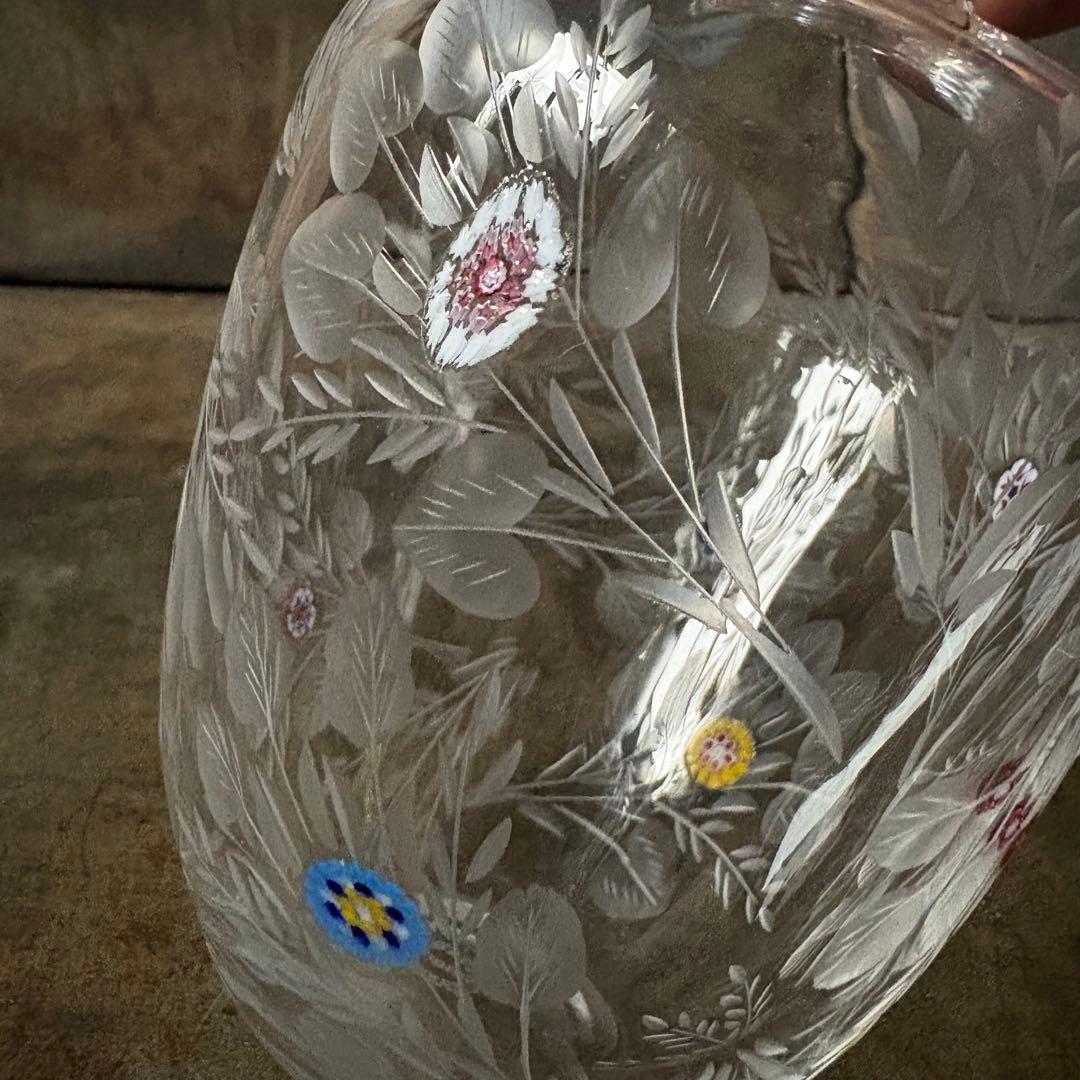 サンルイ ボッティチェリ ミルフィオリ デキャンタ st.louis