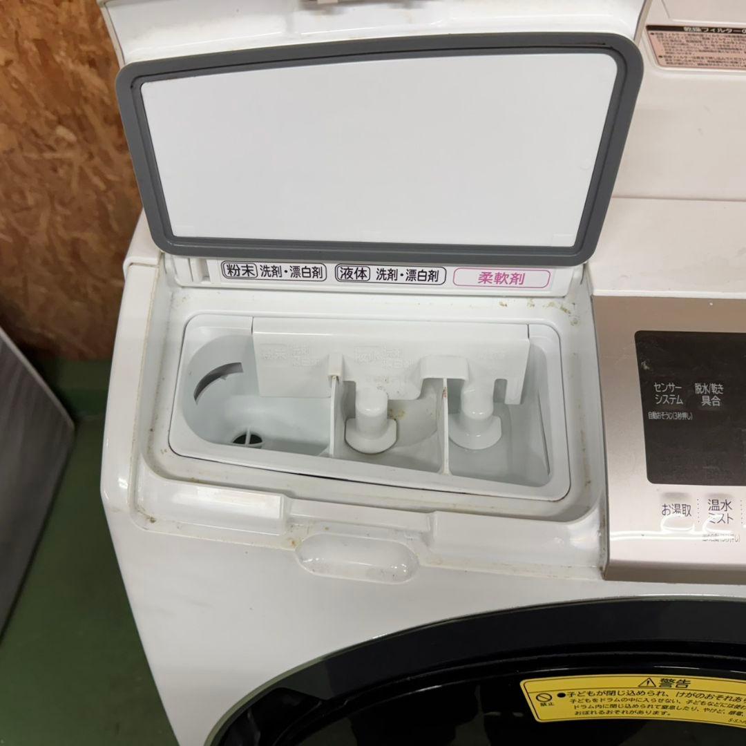 252 送料設置無料☆日立ドラム式洗濯機　11㌔乾燥機能付き