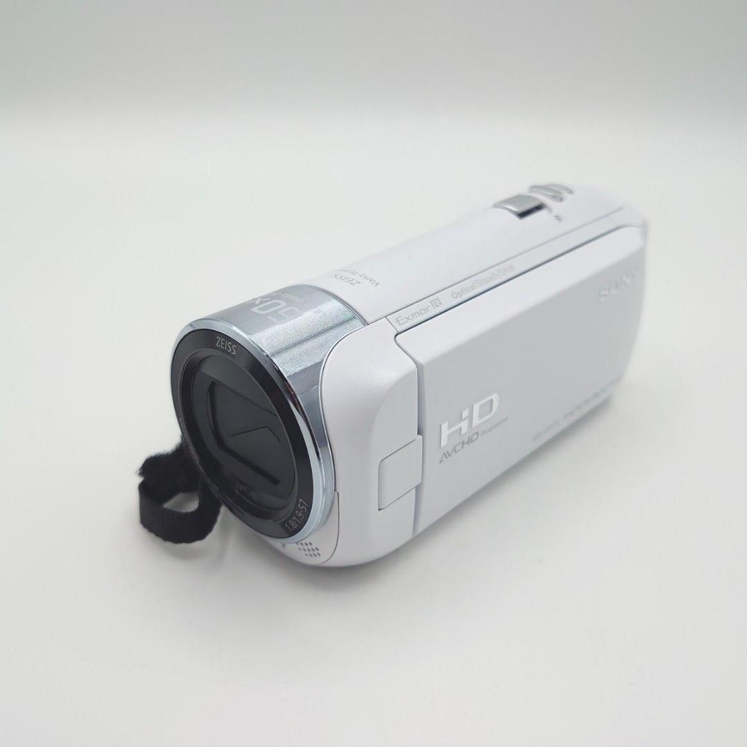SONY ソニー ビデオカメラ Handycam HDR-CX470 ホワイト