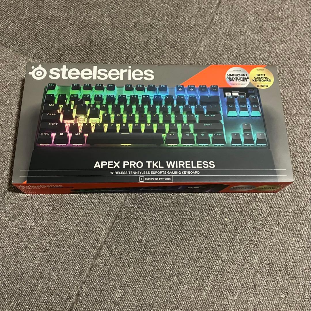 SteelSeries APEX PRO TKL ワイヤレスキーボード