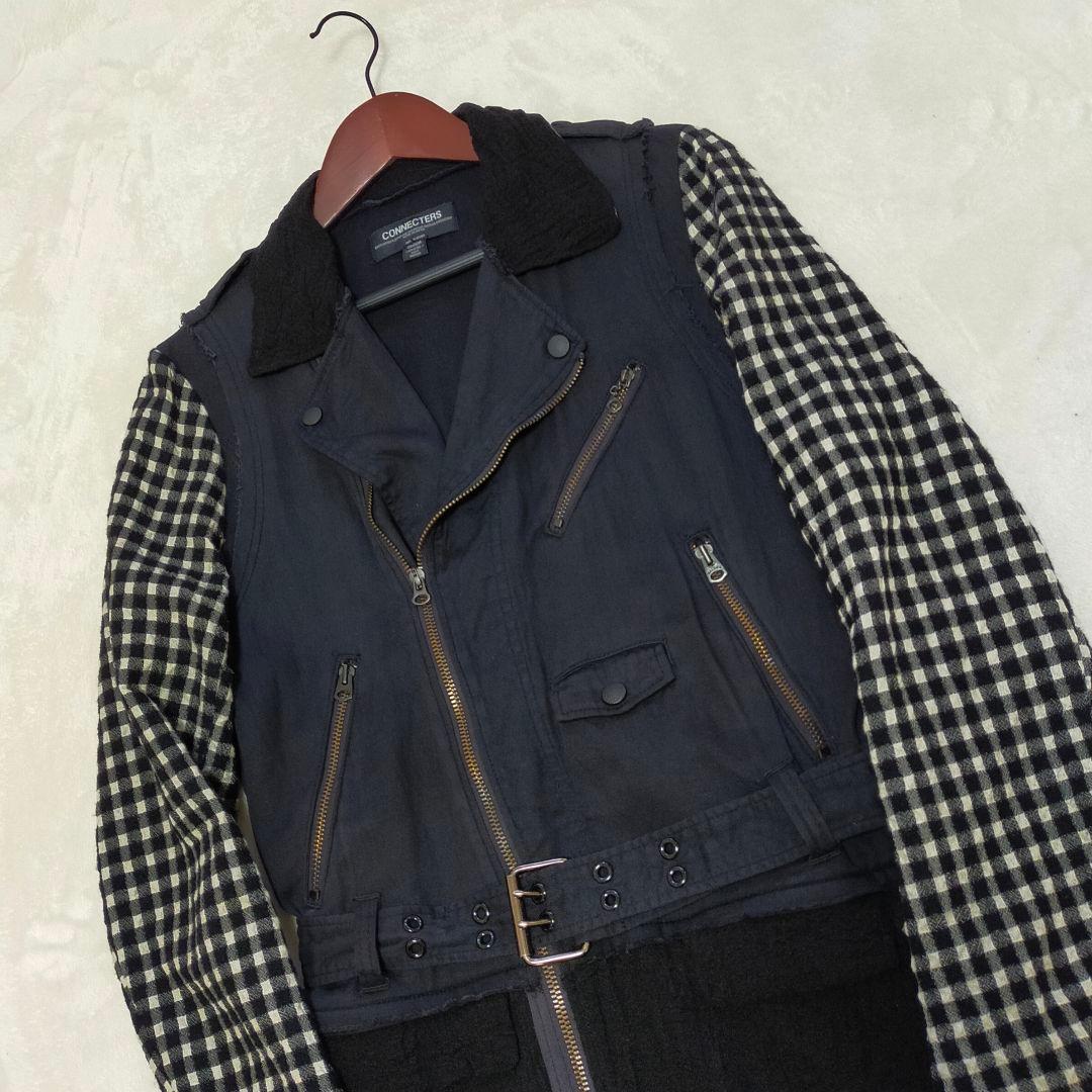 CONNECTERS　ダブルブレスト切り替えジャケット　コート　Мサイズ