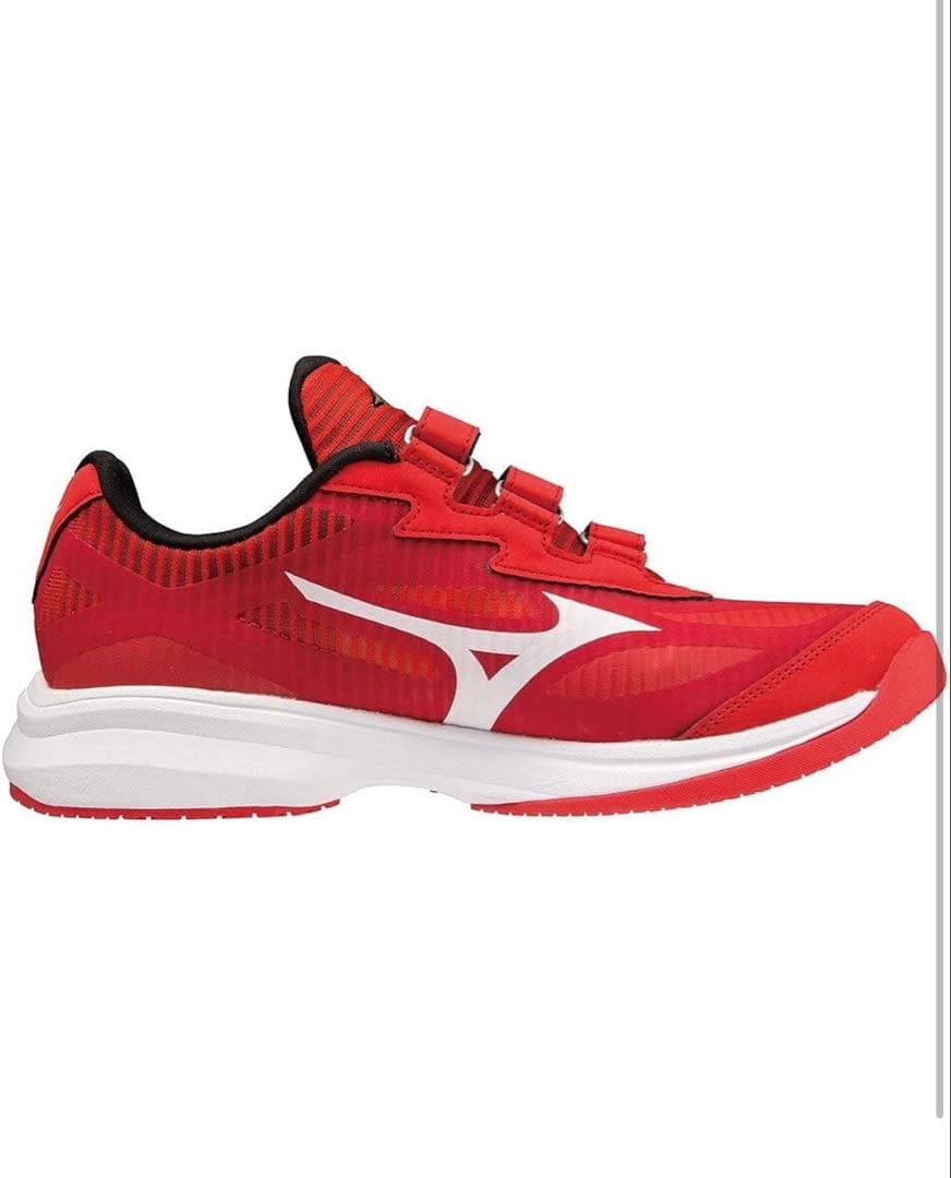 ミズノ　ランニングシューズ　27.5cm 野球　レッド　赤　新品未使用品