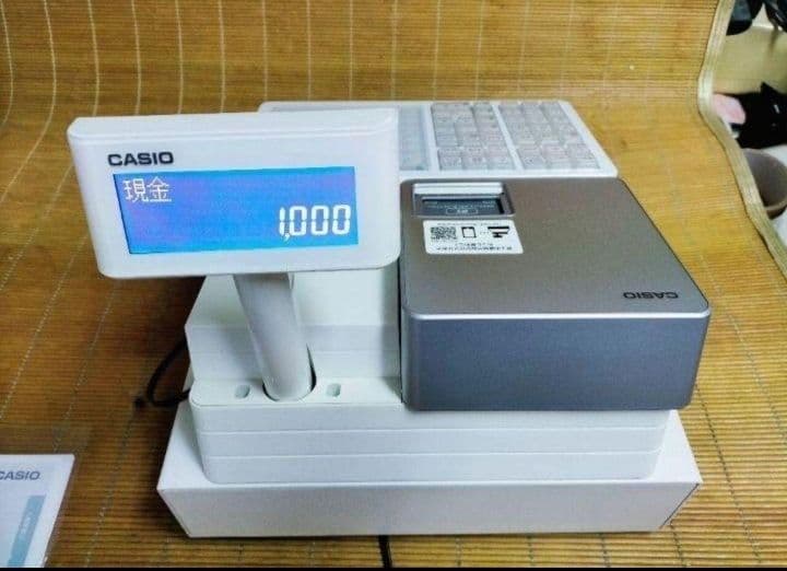 カシオレジスター　SR-C550最新スマホ管理Bluetooth　001401