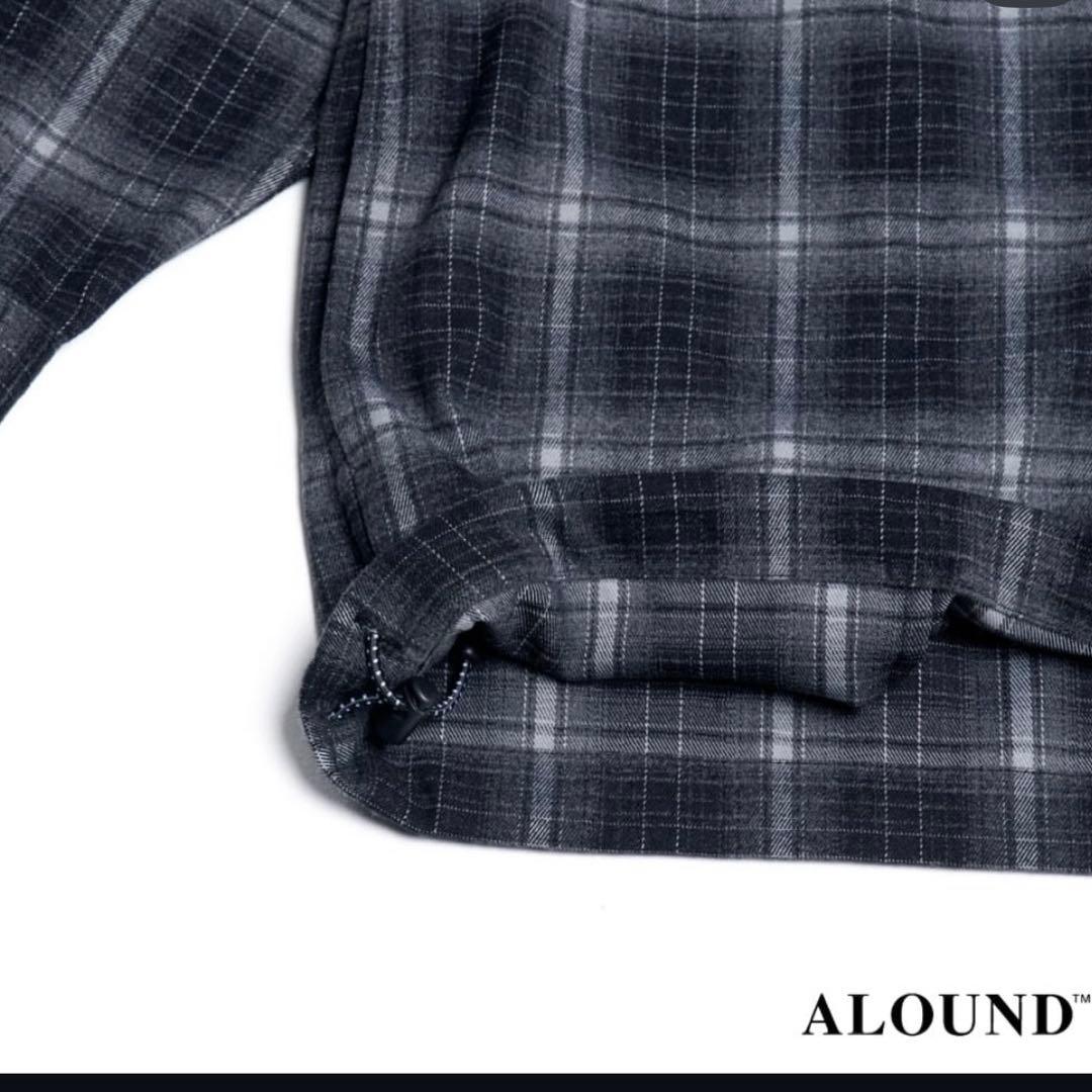 ALOUND OVERSIZED CHECK SHIRTS 新品　Mサイズ