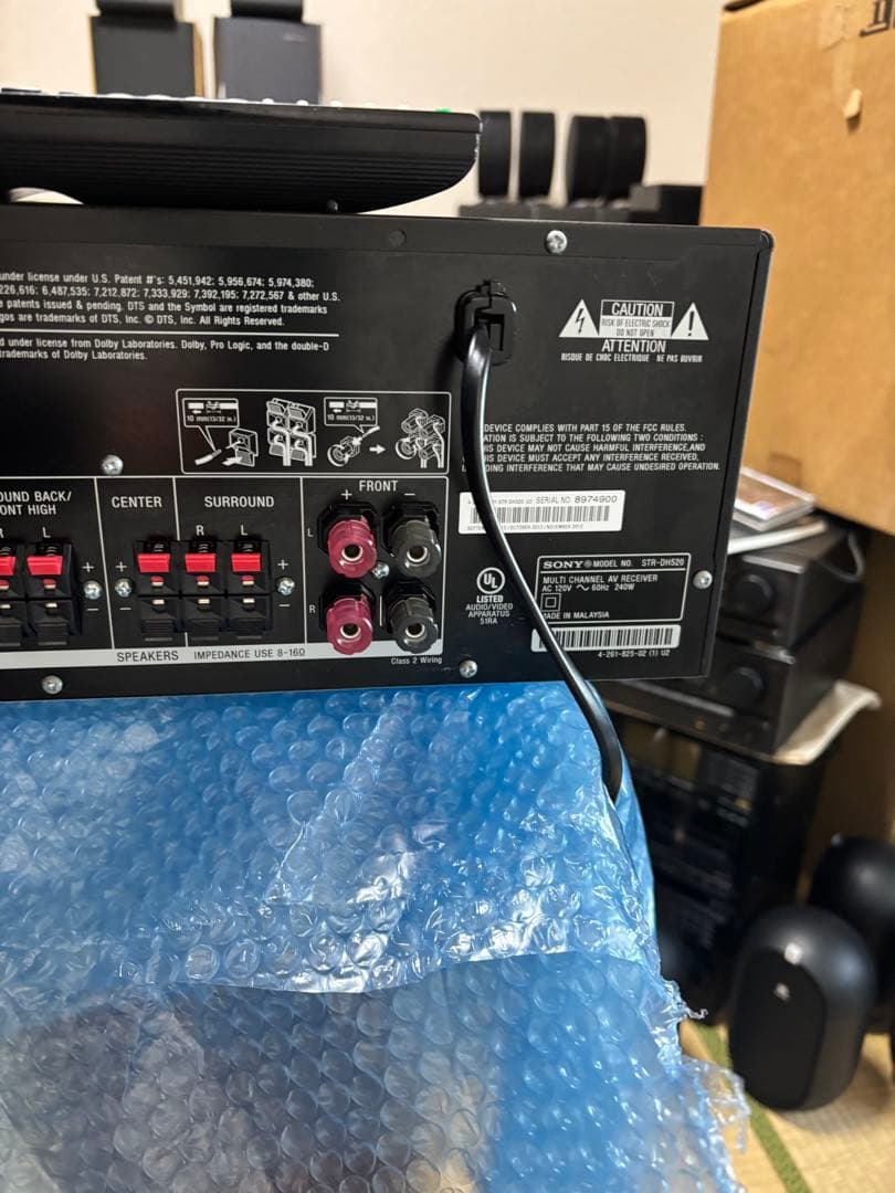SONY STR-DH520 AVアンプ ブラック 極美品