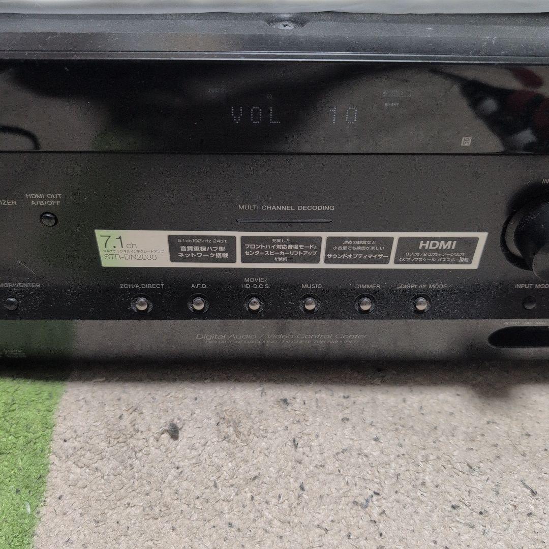 SONY STR-DN2030 7.1chAVアンプ　製造番号2番？　ジャンク