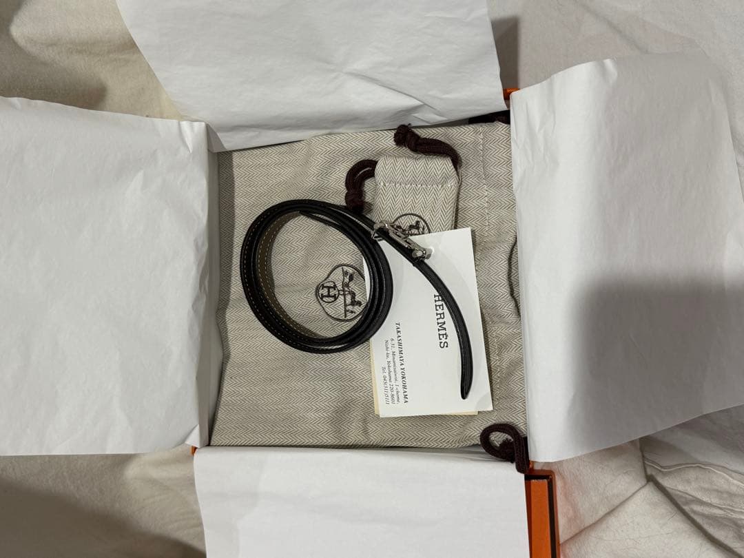 HERMES リバーシブルベルト 13mm 箱付き 袋付き