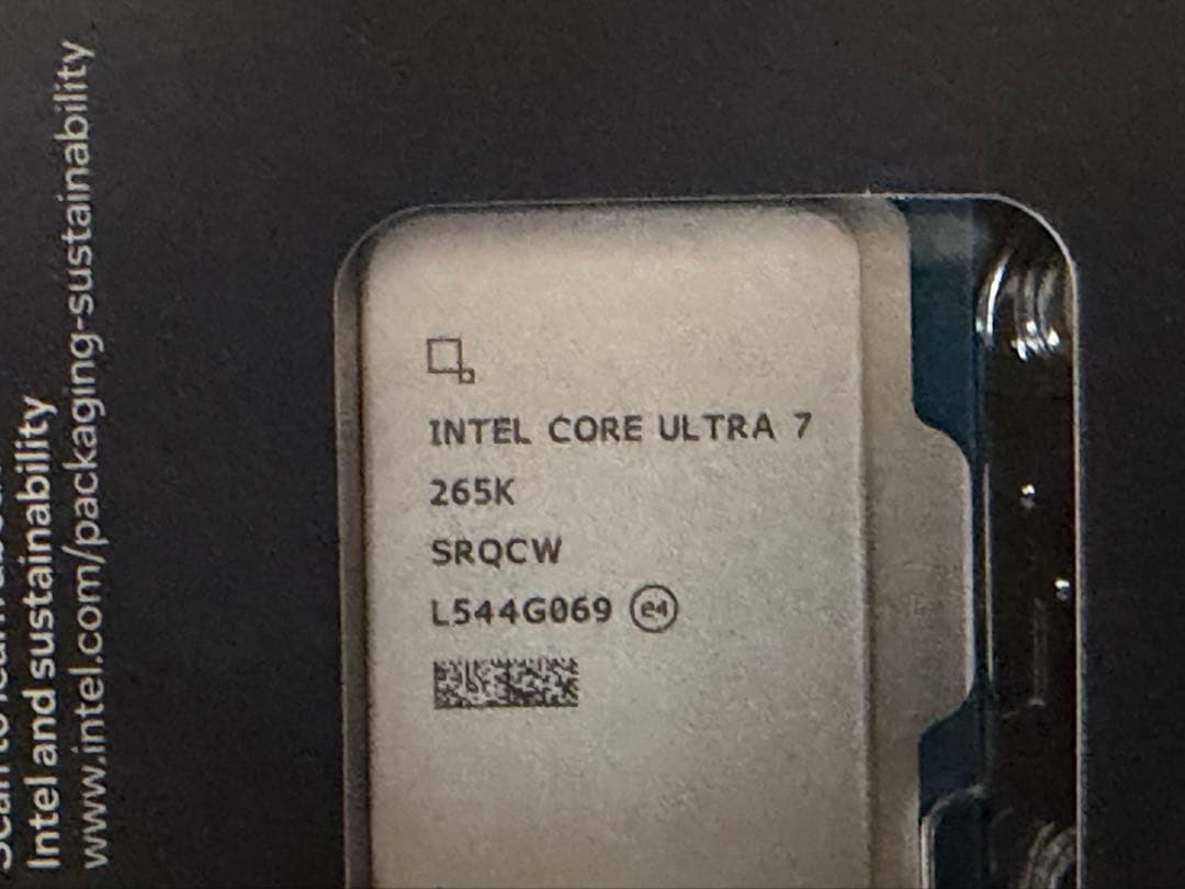 【保証書付】Core Ultra 7 265K + PCER24 固定金具