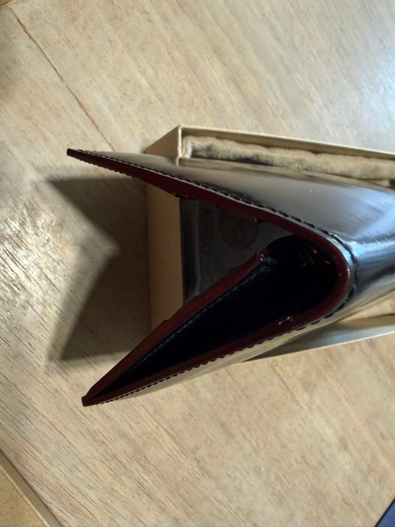 ス*パ様 GANZO シェルコードバン2 ファスナー小銭入れ付　長財布 ホーウィ