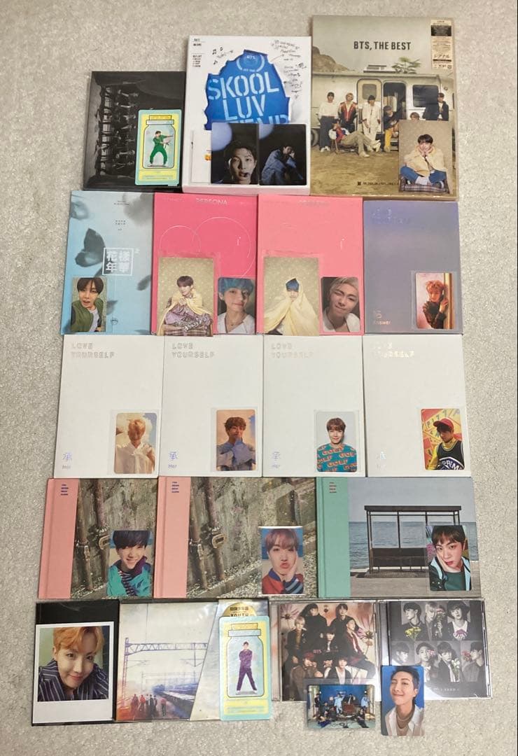 BTS CD アルバム　18枚 まとめ売り　トレカ