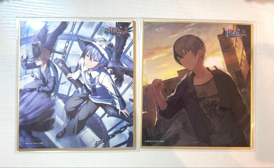 プロセカ　青柳冬弥　ミニ色紙26c 虚ろ