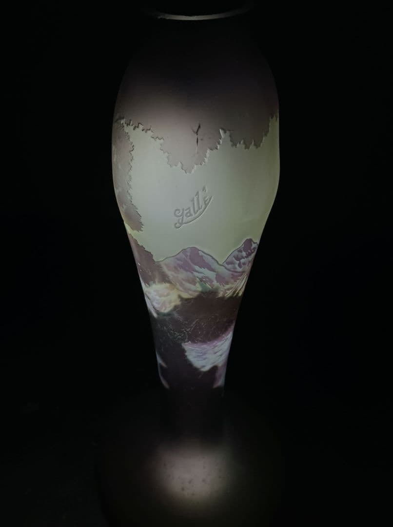 専用Y2793 エミールガレ ランプ型置物 大型 高さ58.5㎝