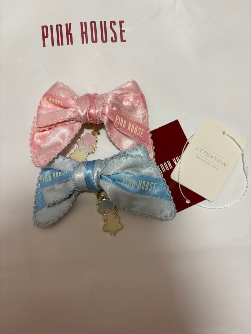 ピンクハウス　リトルツインスターズ　リボンセット