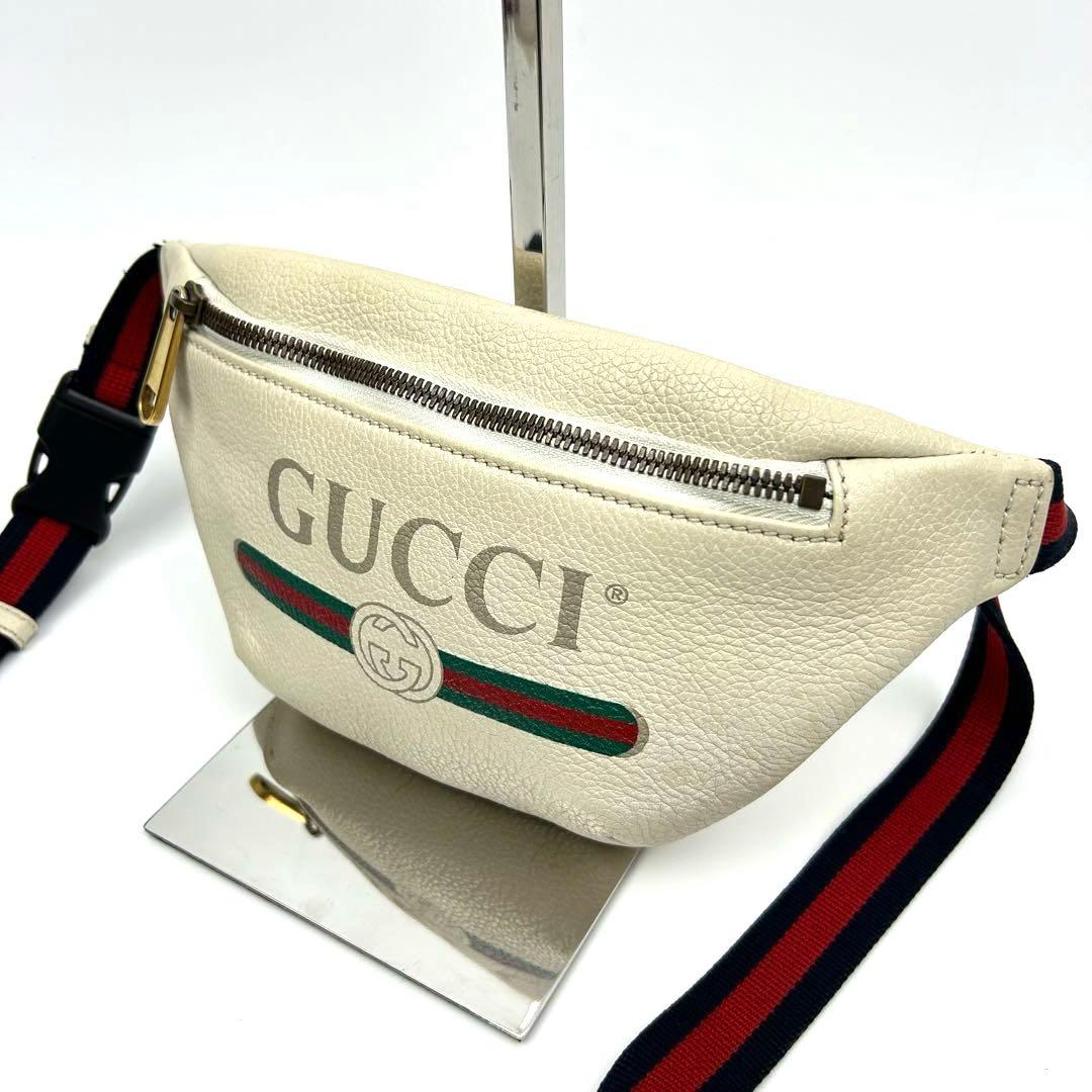 GUCCI グッチ シェリーライン ボディバッグ ウエストポーチ スモール