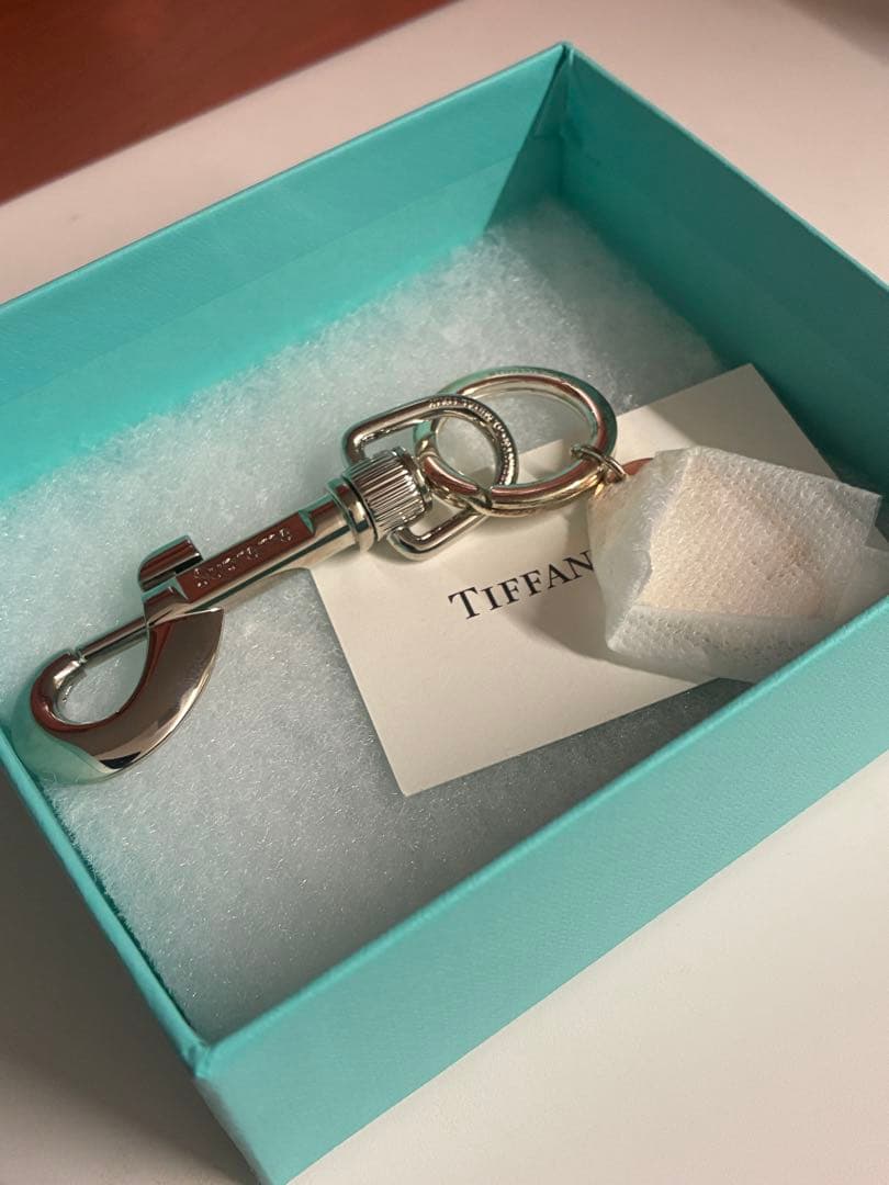 未使用品 ティファニー シュプリーム リターントゥ オーバルタグ キーリング