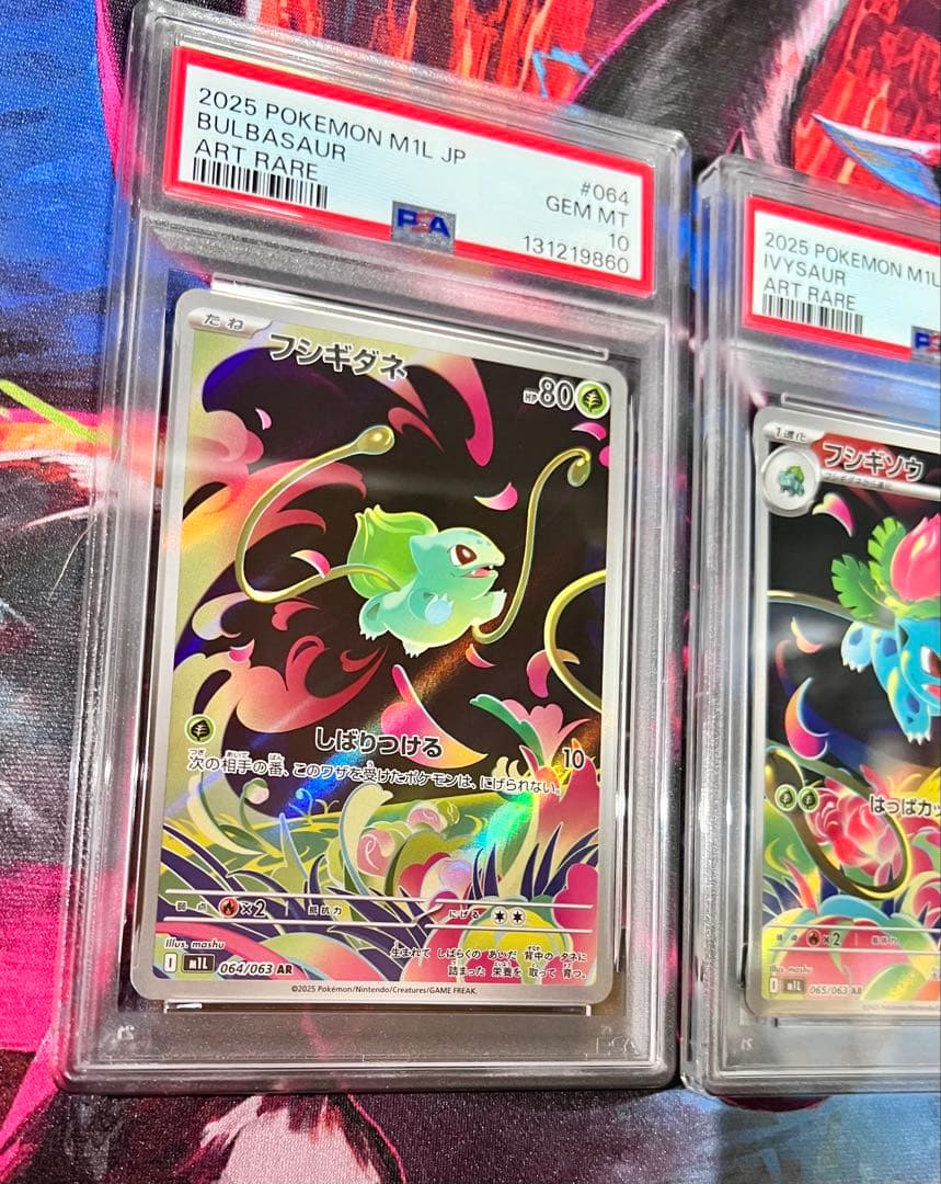 【PSA10】メガフシギバナ 進化ライン　3連番　まとめて　ポケモンカード