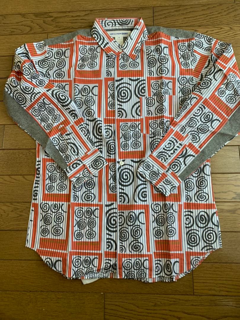 コムデギャルソンシャツ　COMMEdesGARCONS shirt 総柄シャツ