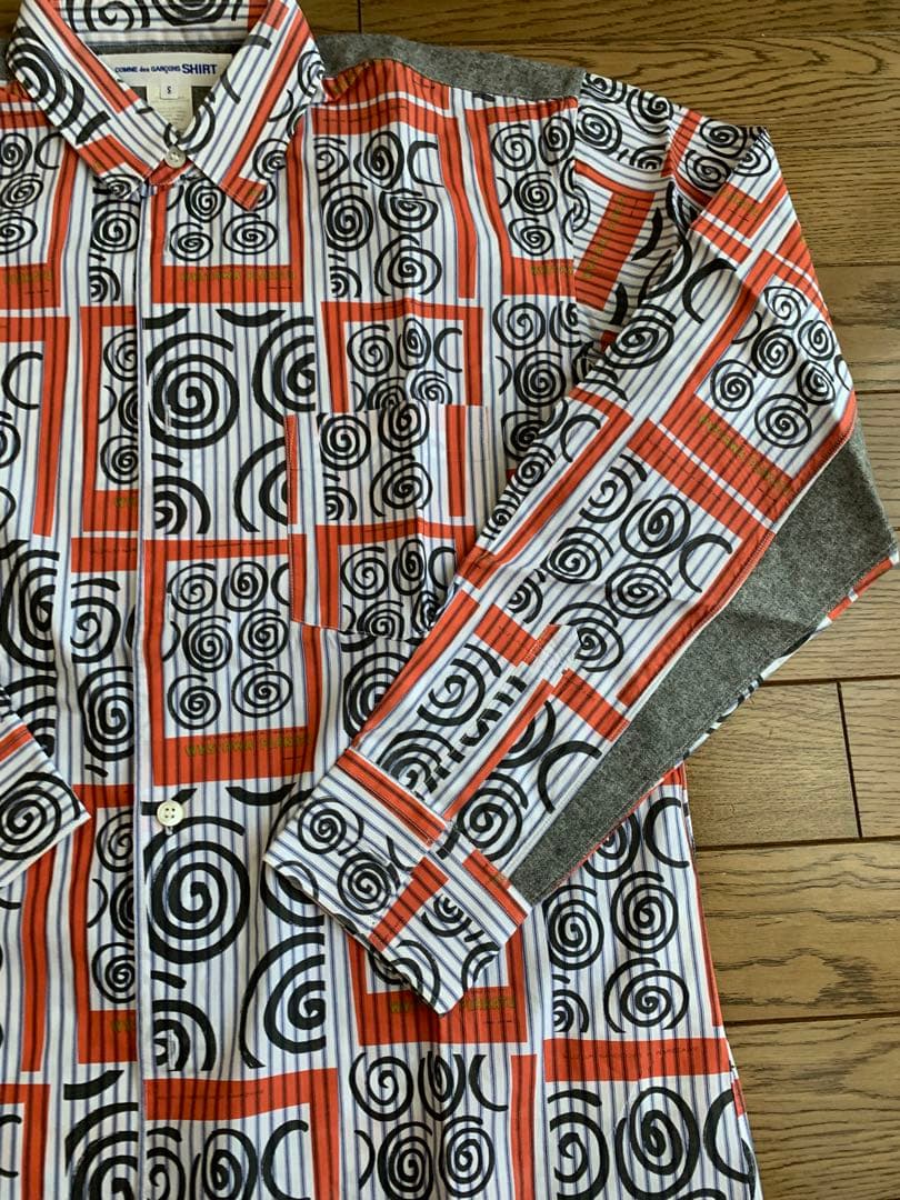 コムデギャルソンシャツ　COMMEdesGARCONS shirt 総柄シャツ
