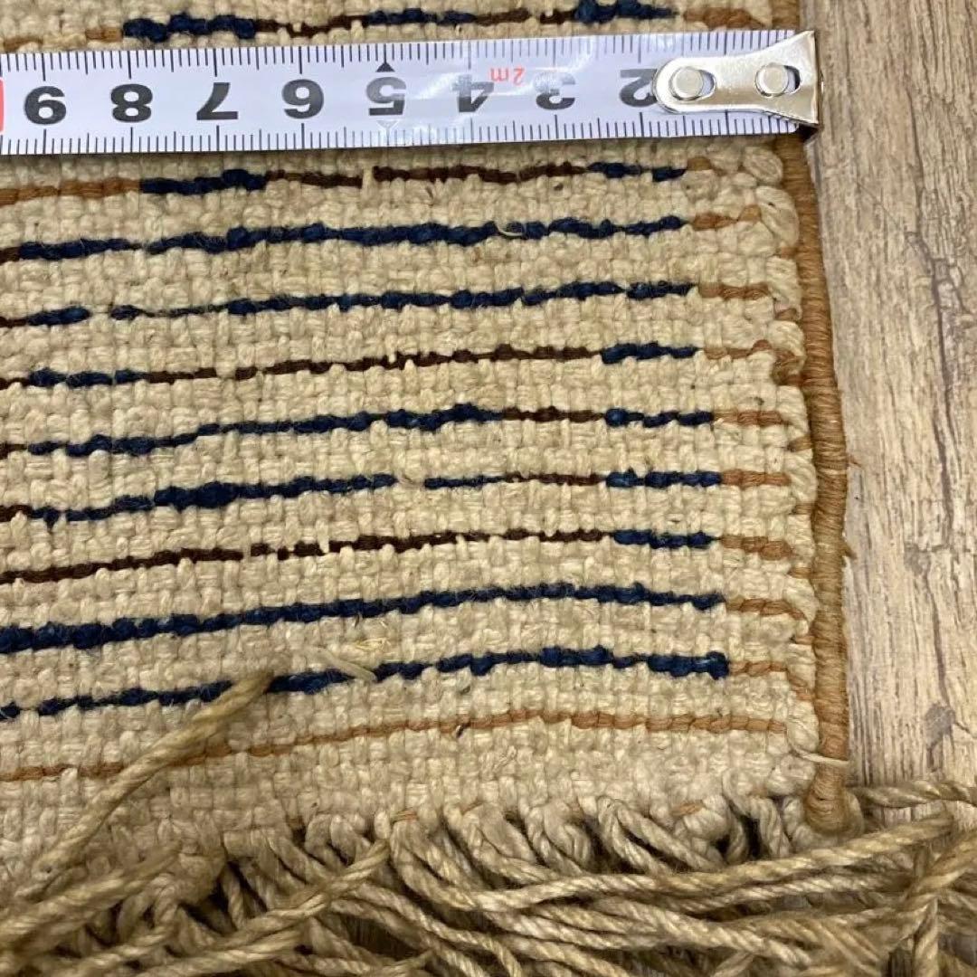 鍋島段通A 約173×93㎝　東さ7-1219③