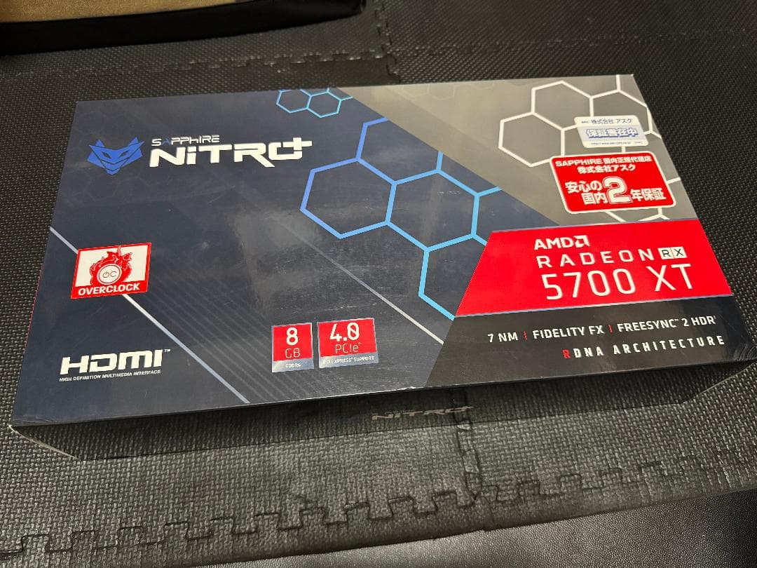 【美品】SAPPHIRE NITRO+ RADEON RX 5700XT 8G