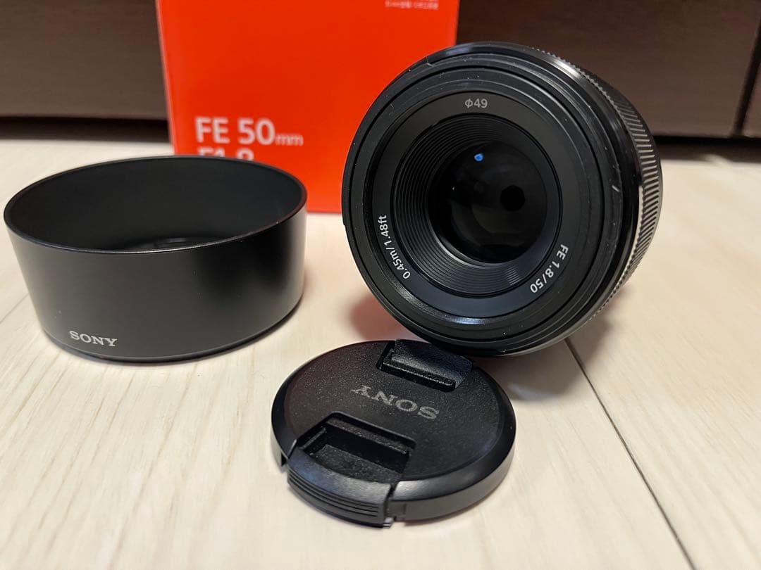 SONY FE 50mm F1.8 Eマウントレンズ　美品