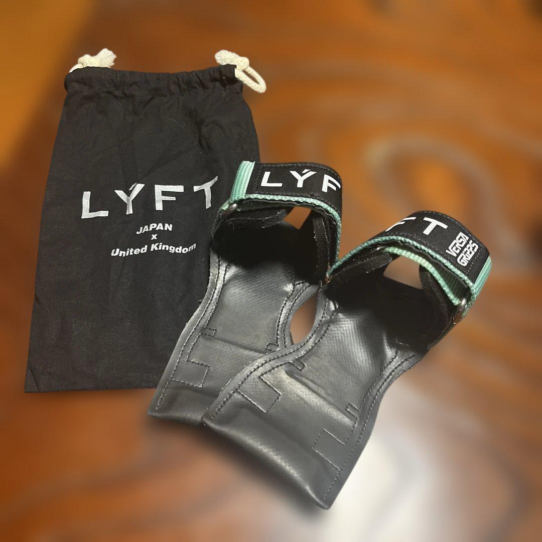 LÝFT LYFT リフト ロゴ　パワーグリップ　ライムグリーン