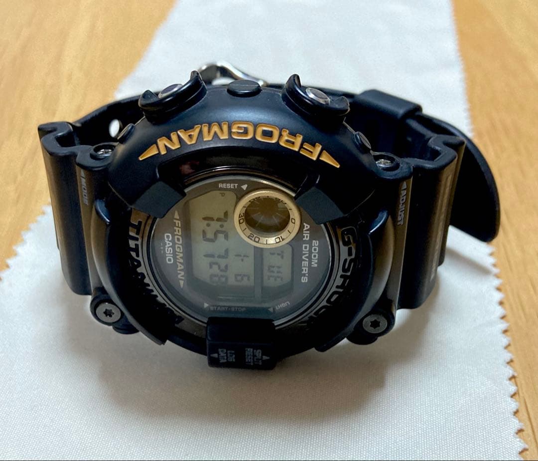 レア！美品！G-SHOCK フロッグマン DW-8200BM-1T ブラック