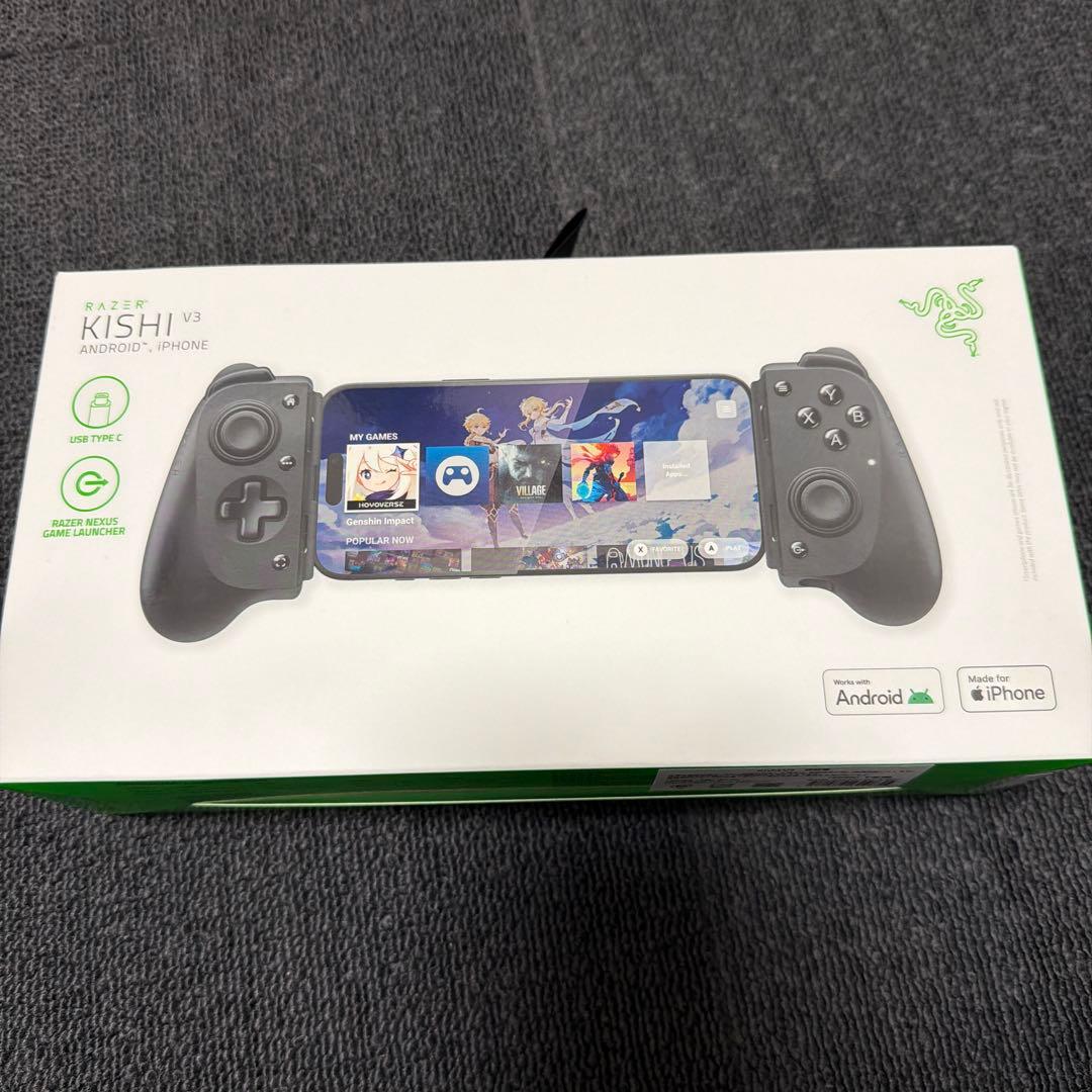 PC用ゲームコントローラー・コンバーター Razer KISHI V3