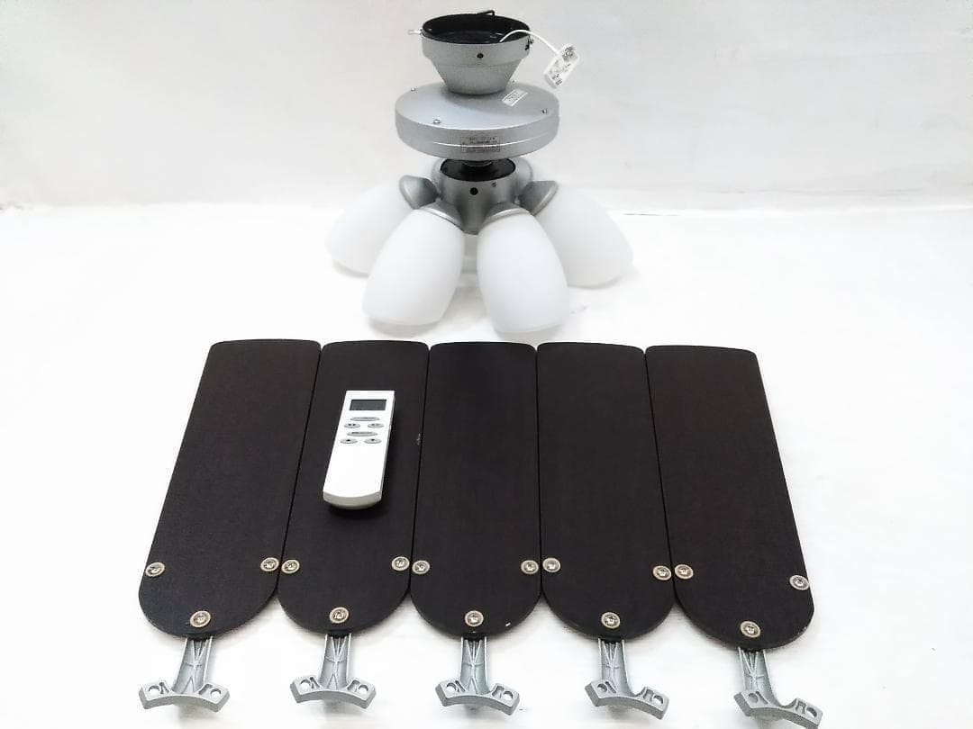 オーデリック SH9073LDR 6灯 5枚羽 シーリングファンLED ★