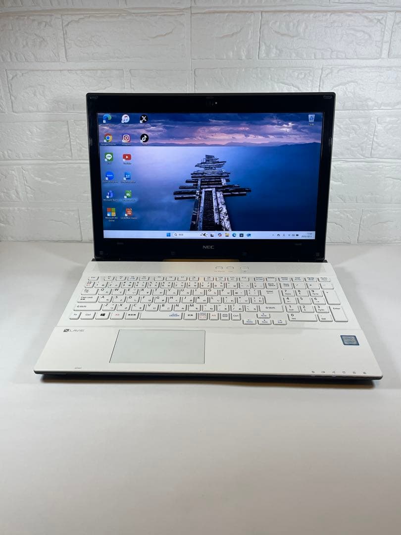 【美品】NEC☆LAVIE☆ホワイト☆第7世代i3☆SSD☆すぐ使える