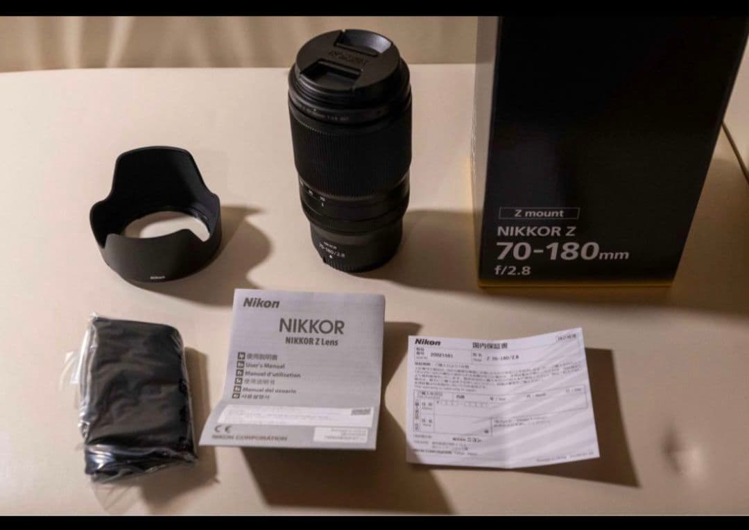 Manamiさん専用 NIKKOR Z 70-180mm f/2.8 Zマウント