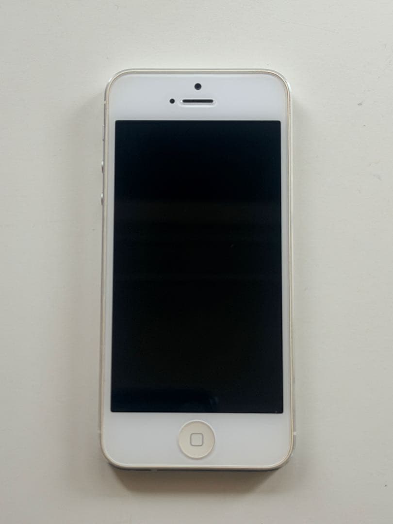 【超極美品】iPhone５シルバー32GB iOS 10.3.1コレクション級