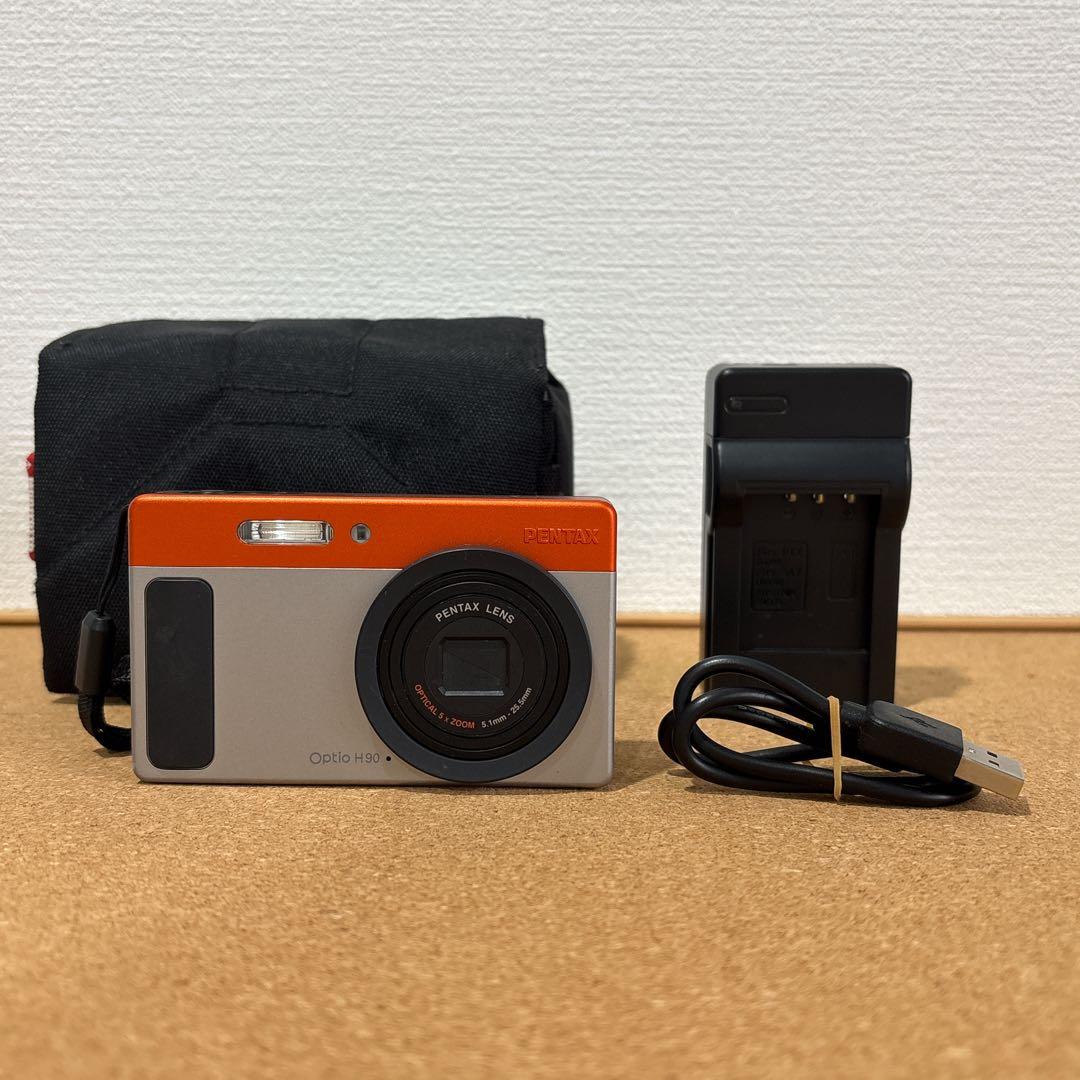 PENTAX ペンタックス Optio H90 デジカメ 動作品