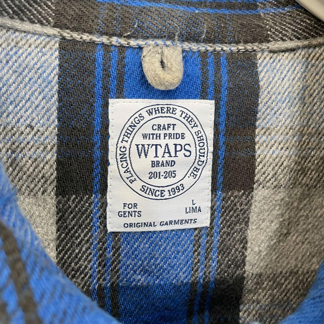WTAPS UNION L/S チェックシャツ シャツ ダブルタップス Lサイズ