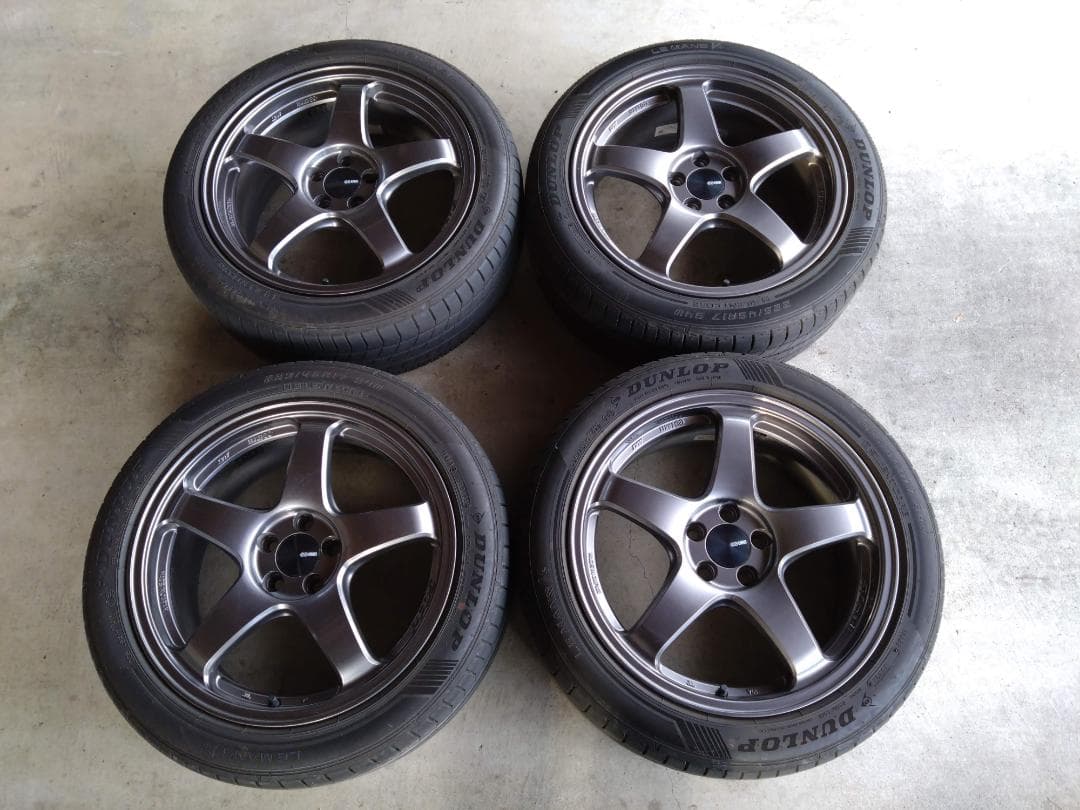 手渡し限定 エンケイ PF05 17インチ 7.5J 45 5H 100