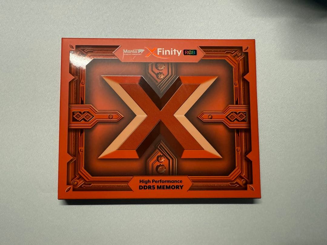 メモリー Manta XFinity RGB DDR5 32GB 6000MT/s