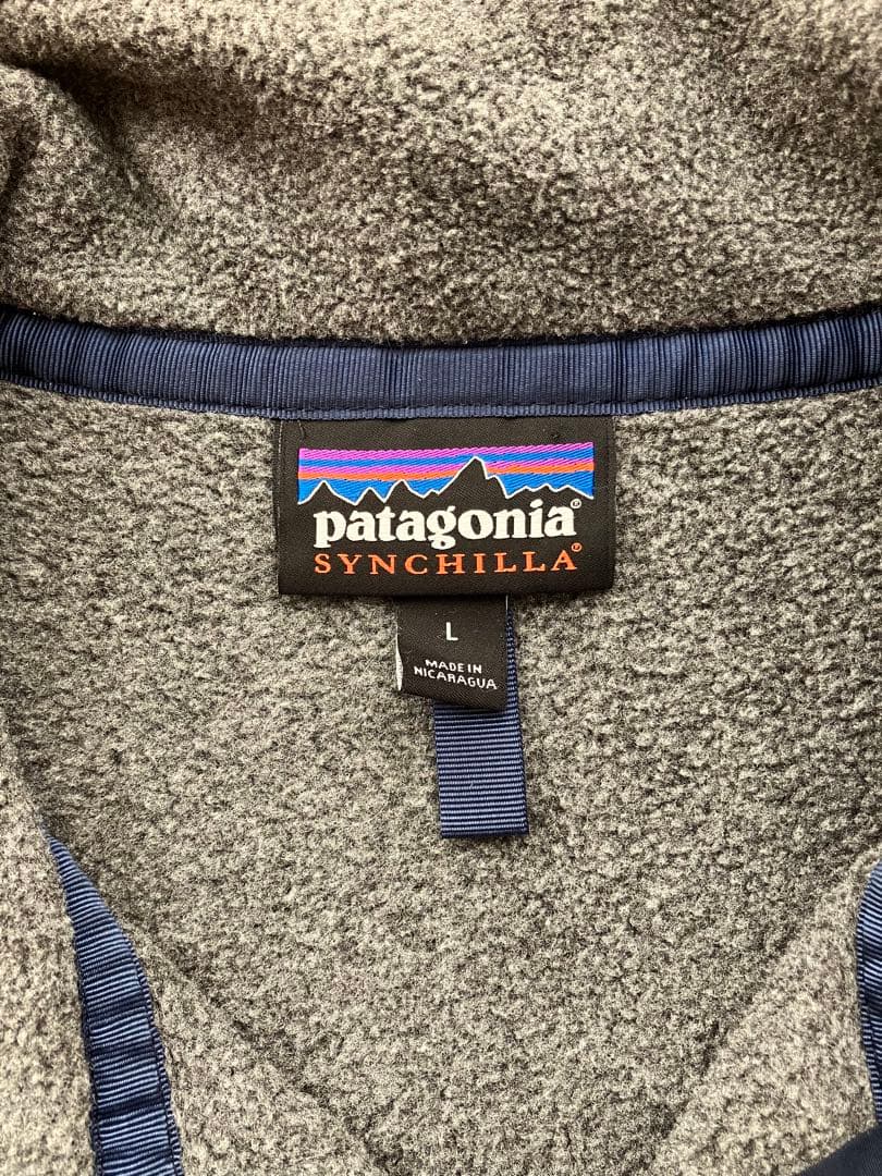 ざ*き様 patagonia スナップt グレー　柴田ひかり　2021 パタゴニ