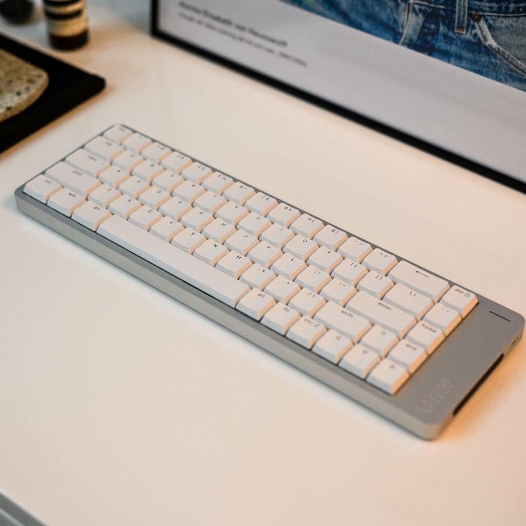 Lofree Flow2 68 ロープロファイル 静音キーボード シルバー