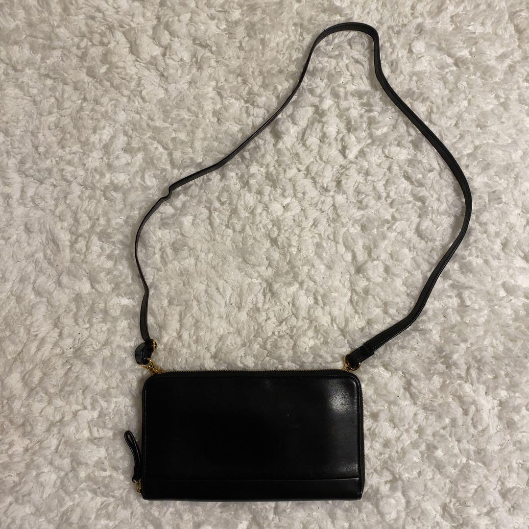 希少！PORTER WISE 2WAY TRAVEL WALLET長財布 馬革