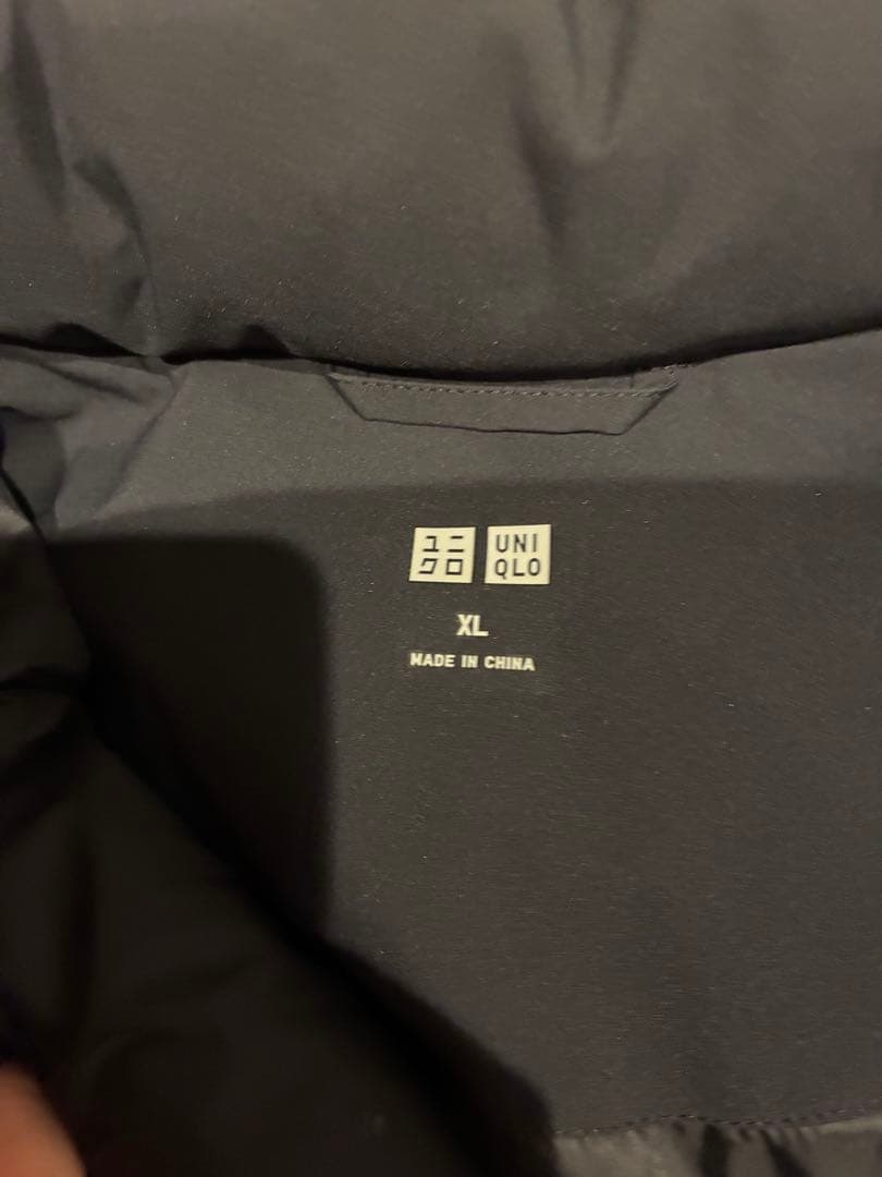 (未使用級)ユニクロ　シームレスダウン　XLサイズ　レディース