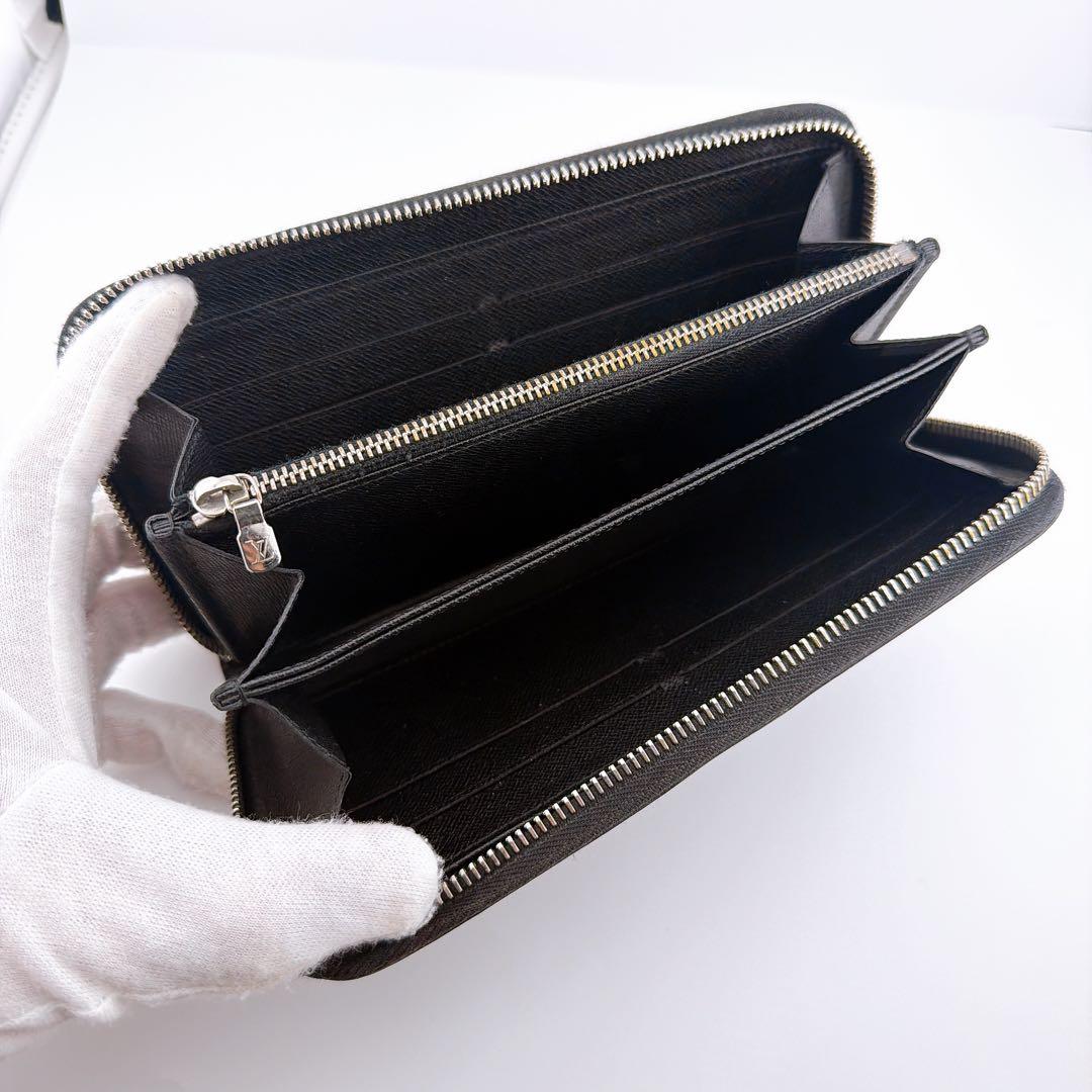 【美品】ルイヴィトン エピ ジッピーウォレット ノワール 黒 長財布